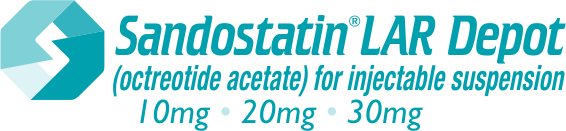 Sandostatin(R) LAR Depot (octreotide acetate) for injectable suspension logo
