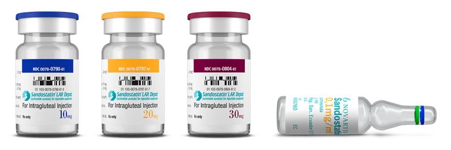 Sandostatin® LAR Depot (octreotide acetate) for injectable suspension dosing options